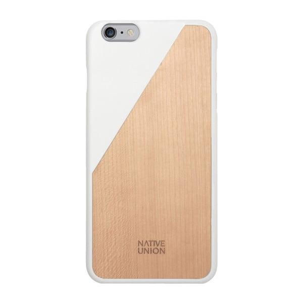 Ochranný kryt na telefon Wooden White pro iPhone 6 Plus