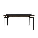 Must söögilaud 90x160 cm Alto - Støraa