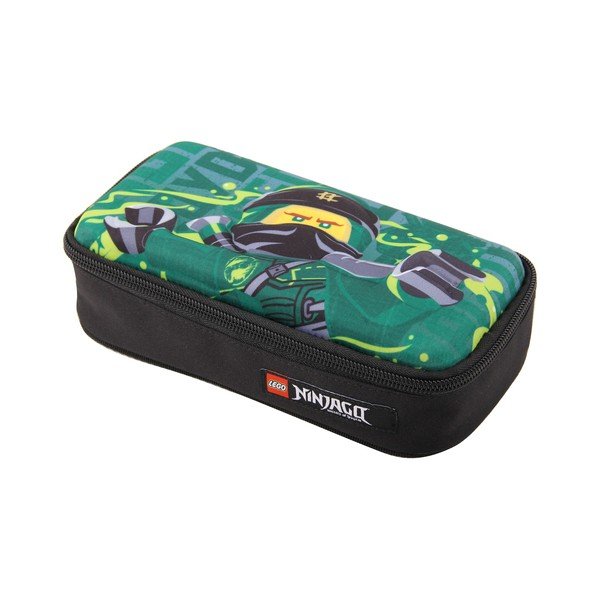 Zelené hranaté pouzdro na tužky LEGO® Ninjago Energy 3D-image-3