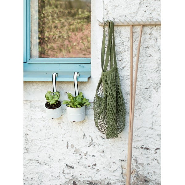 Metall lillepoti katted komplektis  2 tk ø 9 cm – Antic Line-image-1