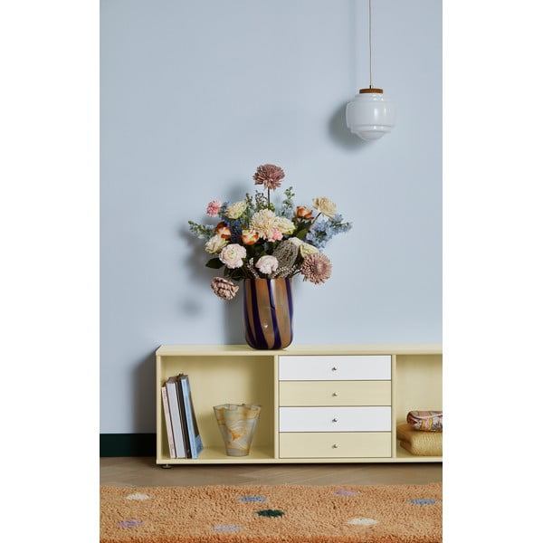 Helekollane madal kummut 267x61 cm Mistral - Hammel Furniture-image-2