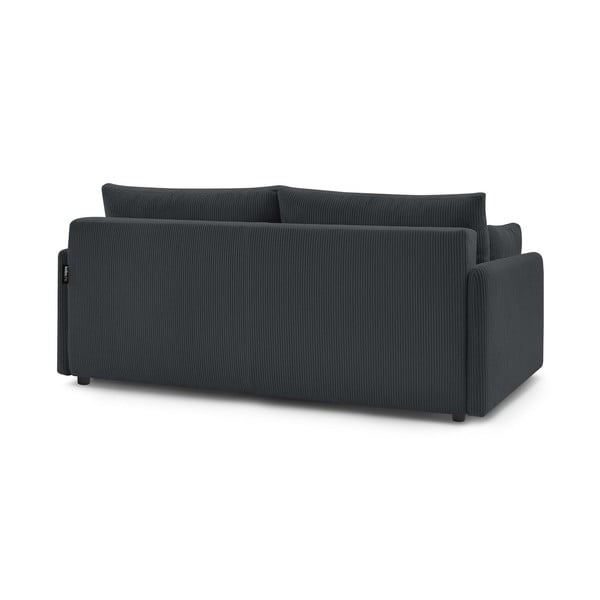 Tumehall velvetist diivanvoodi 211 cm Marcel - Bobochic Paris-image-4