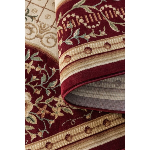 Burgundia-beež vaip 160x235 cm Herat - Nouristan-image-3