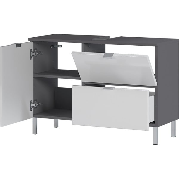 Valge-hall kapi pesualuse all 80x56 cm Mauresa - Germania-image-3