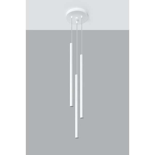 Valge rippvalgusti ø 20 cm Fideus – Sollux-image-2