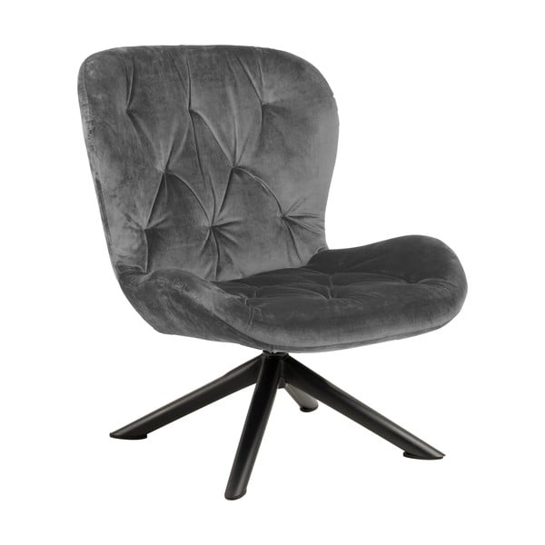 Hall sametist tugitool Batilda - Actona