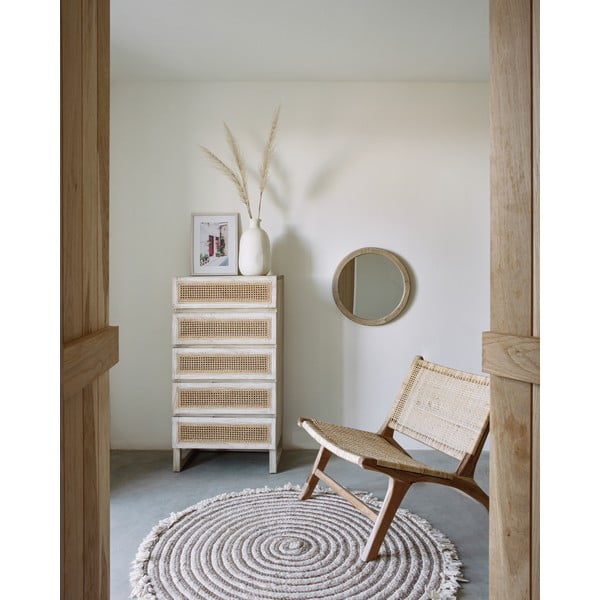 Looduslik džuutmatt , ø 120 cm Gisel - Kave Home-image-1