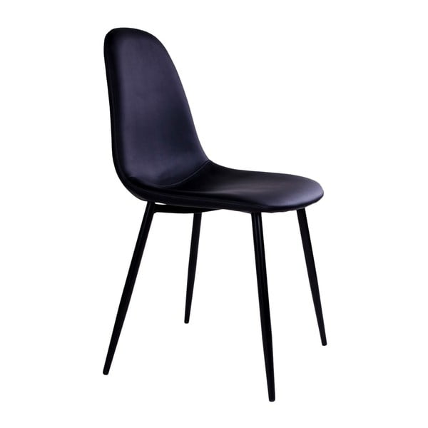 2 musta toolist koosnev komplekt, mustade jalgadega Stockholm - House Nordic-image-3