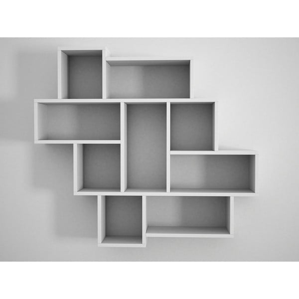 Bílá nástěnná police Parola-image-2