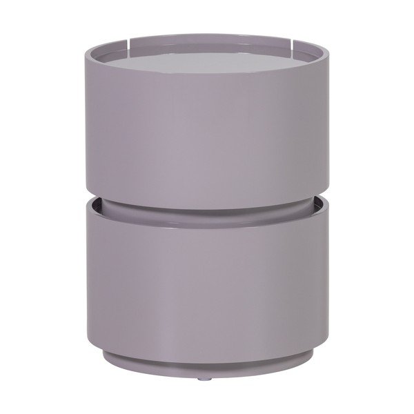 Helehall läikiv öökapp Lunex - WOOOD