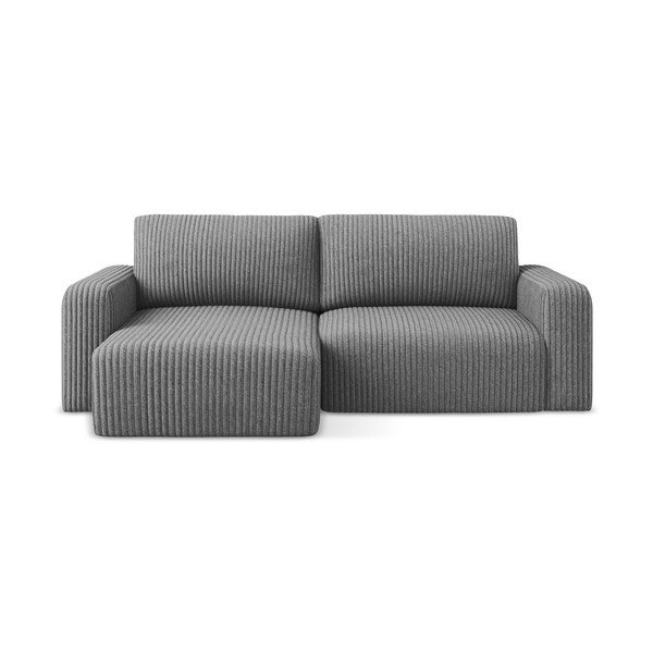 Hall velvetist diivanvoodi/panipaigaga nurgadiivan (vasak nurk/diivanvoodiga) Kona - Makamii