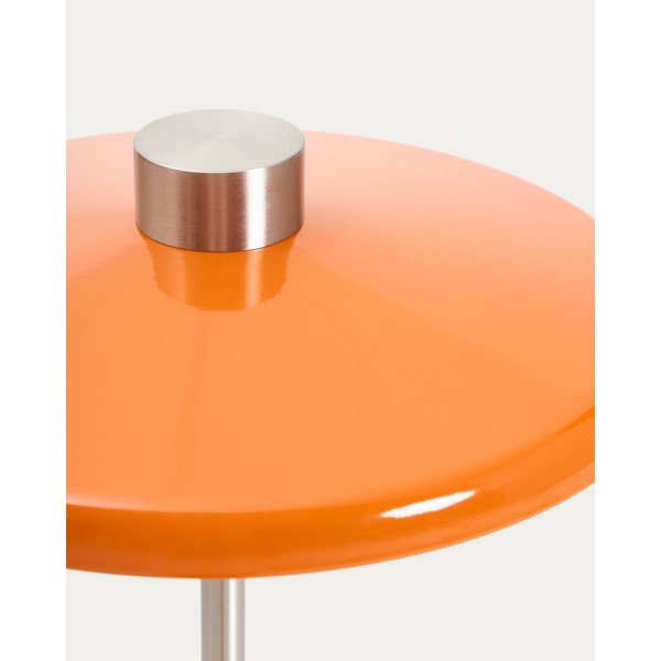 Oranž põrandalamp metallist varjuga (kõrgus 130 cm) Nuvira - Kave Home-image-3