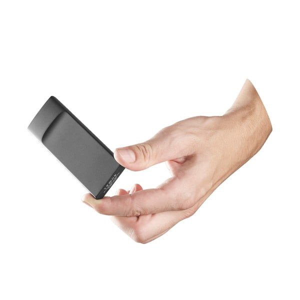 Ultratenká powerbanka CellularLine FREEPOWER Slim, 3600mAh, černá-image-2