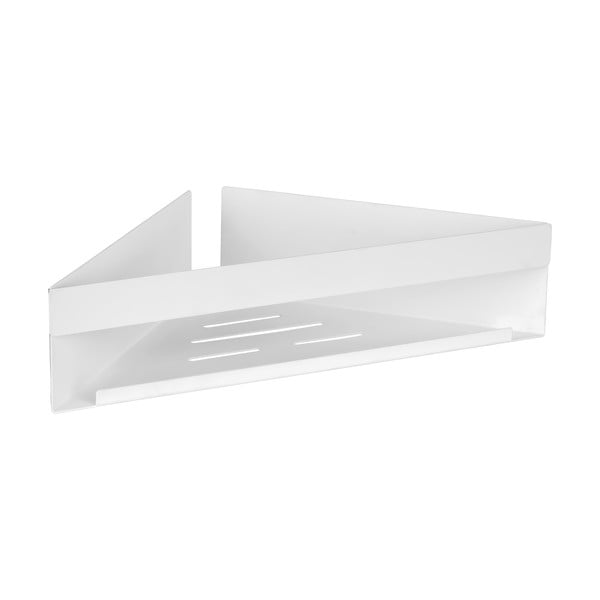 Matt valge turbo-loc roostevabast terasest vannitoa riiul (ilma puurimiseta) Genova - Wenko-image-2