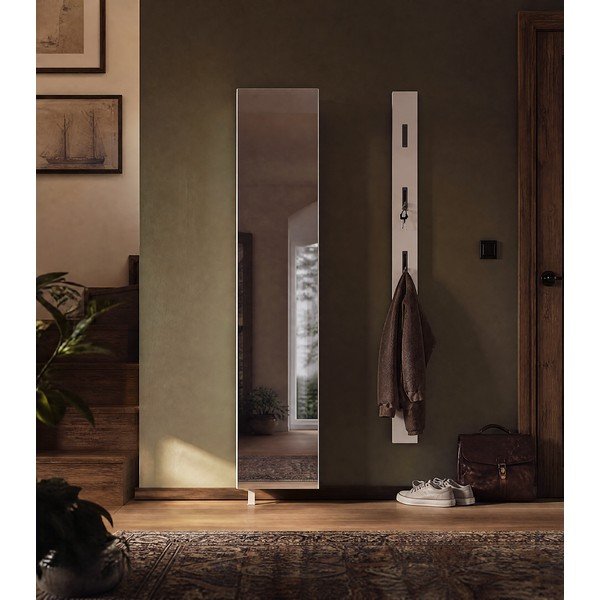 Valge koridori kapp 50x195x18 cm Rotary – Germania-image-3