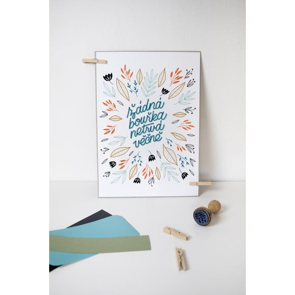 Prindi s motiivem Ükski torm ei kesta igavesti , A4 formaat - Printintin-image-1