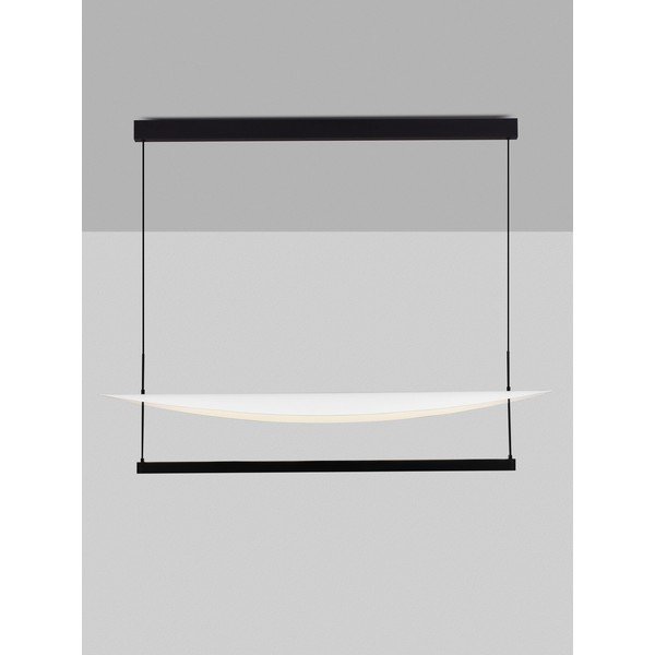 Valge/mattmust alumiiniumist hämardatav LED-rippvalgusti Diona - Nova Luce-image-3