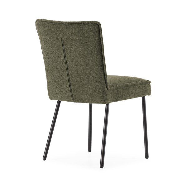 Rohelised polsterdatud söögitoolid 2 tk komplektis Vesta - MOME-image-4