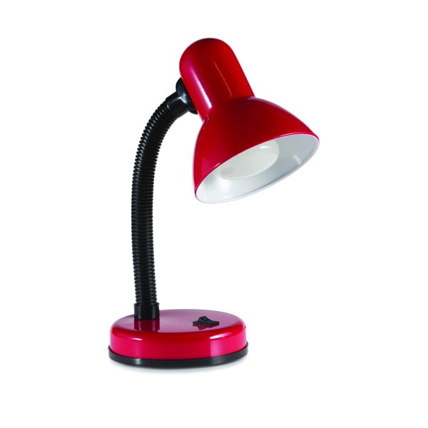 Červená stolní lampa Kobi Maluch