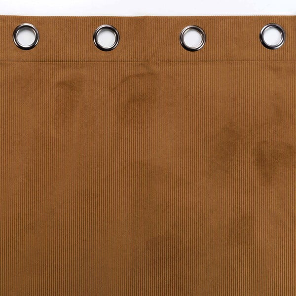 Pruun velvetist kardin 140x260 cm Casual - douceur d'intérieur-image-3
