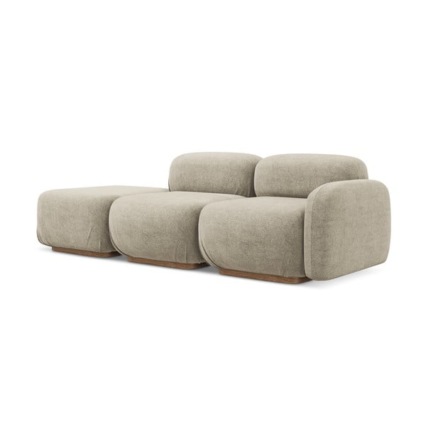 Beež buklee lamamistool (vasakpoolne nurk) Ailani - Makamii-image-2