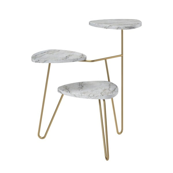 Valge-kuldne lillealus Athena - Novogratz-image-2