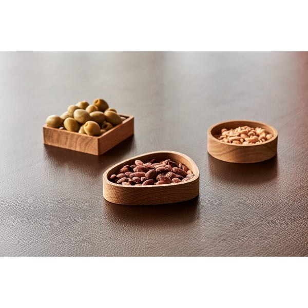 Dekoratiivne puidust hoiukast 11x11x3 cm Square S - LIND DNA-image-2