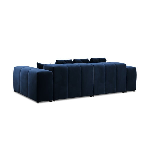 Sinine sametne diivan 320 cm Rome Velvet - Cosmopolitan Design-image-4