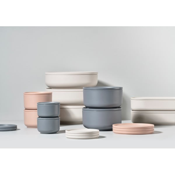 Šedá servírovací miska s víkem Zone Peili, 500 ml-image-3