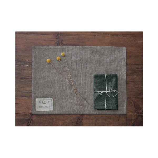 4 linasest salvrätikust koosnev komplekt Green Gradient, 43 x 43 cm - Really Nice Things-image-2