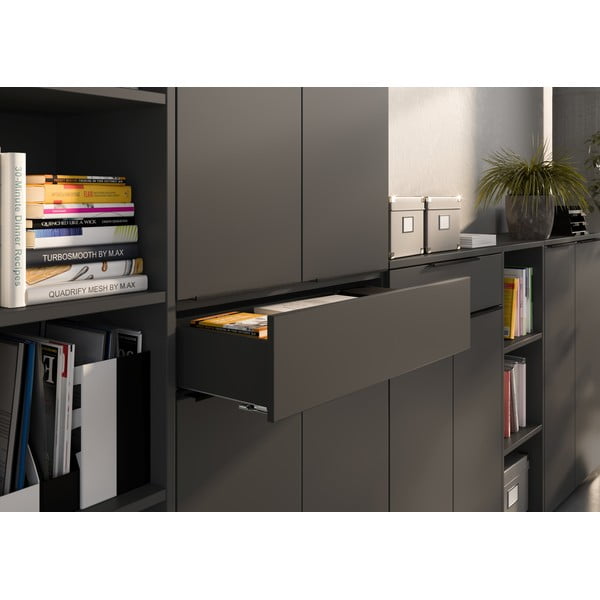 Antratsiitne riidekapp 81x197 cm Mailand - Germania-image-1