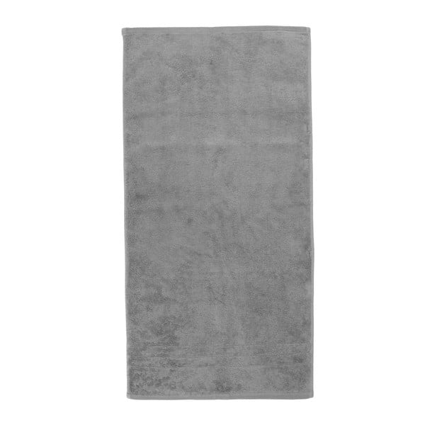 Šedý ručník Artex Omega, 50 x 100 cm