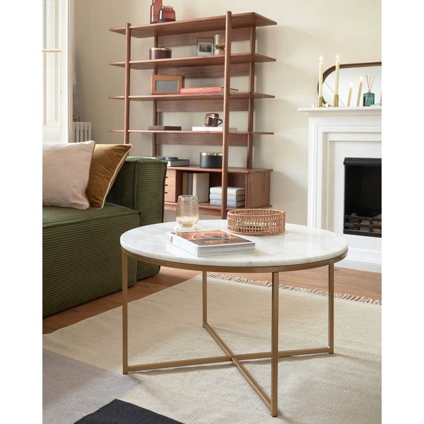 Kohvilaud , ø 80 cm Shefield - Kave Home-image-1