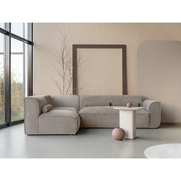 Beež nurgadiivan (vasak nurk) Flex Felix - Miuform-image-1