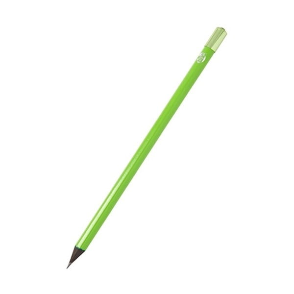 Zelená tužka s ozdobou ve tvaru krystalu TINC