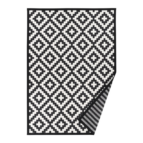 Must-valge mustriga kahepoolne vaip , 140 x 200 cm Viki - Narma
