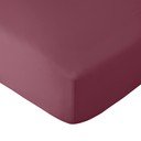 Burgundiapunane lina 90x190 cm So Soft Non Iron - Catherine Lansfield
