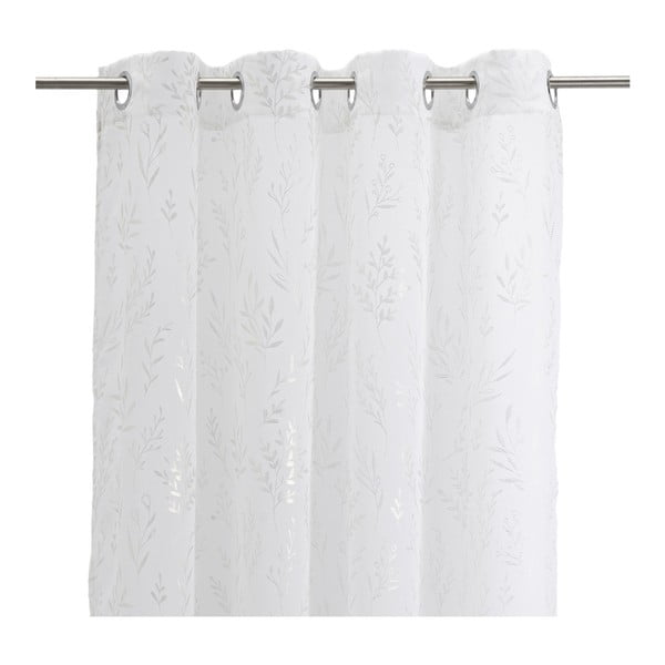 Valge-hõbedane kardin 140x260 cm Buds - Casa Selección