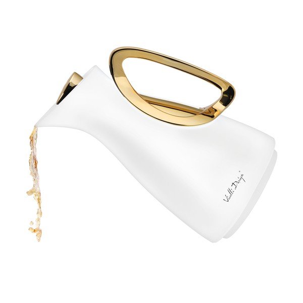 Valge-kuldne termos 1 l Alessia - Vialli Design-image-3