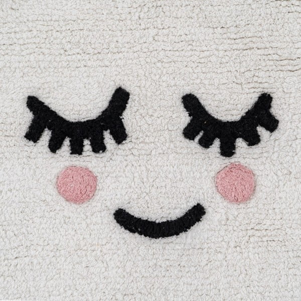 Valge puuvillane lastetoa vaip 60x100 cm Cloud - Ixia-image-2