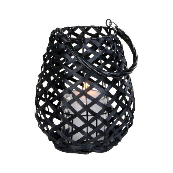 Černá skleněná lucerna House Nordic Hasvik-image-1