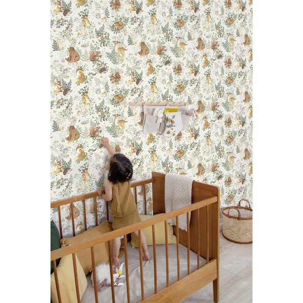 Laste tapeet 10 m x 50 cm Forest Friends - Lilipinso-image-2