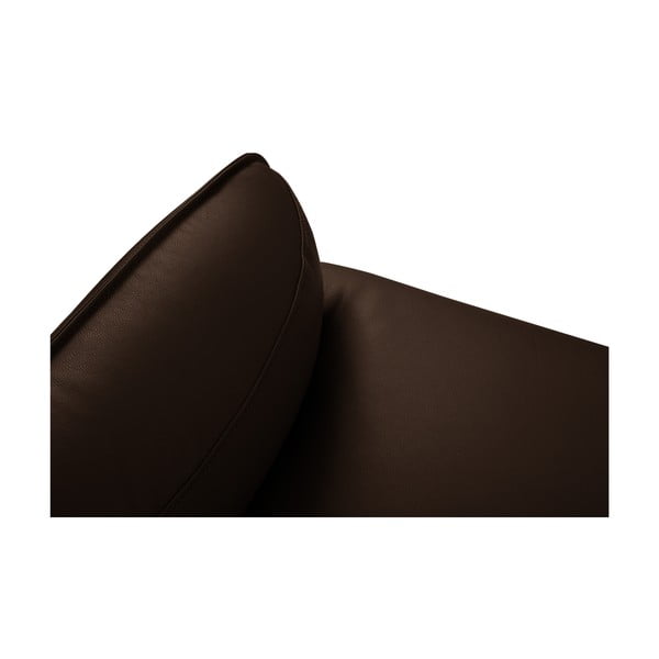 Pruun nahast diivan , 175 x 90 cm Neso - Windsor & Co Sofas-image-4