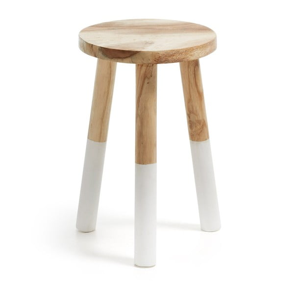 Odkládací stolek z teakového dřeva La Forma Crosby