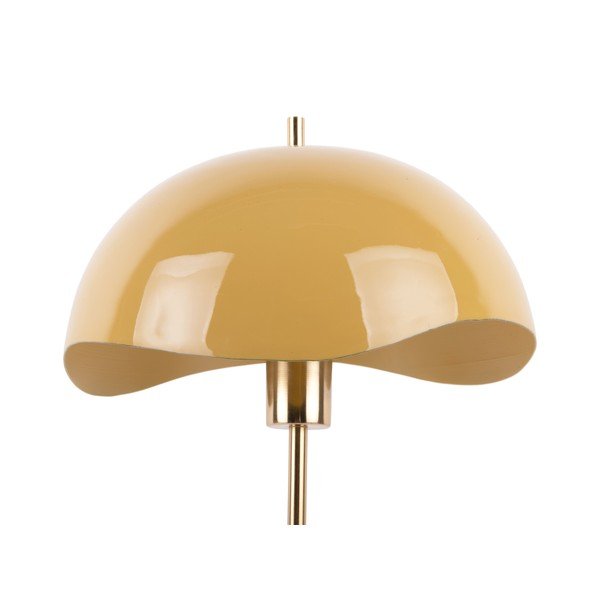 Ookerkollane laualamp (kõrgus 56 cm) Waved Dome - Leitmotiv-image-4