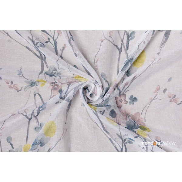 Hall-valge kardin 300x260 cm Olivia - Mendola Fabrics-image-1