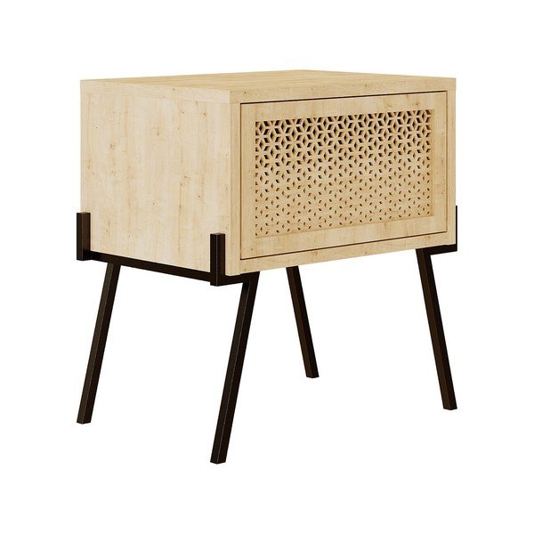 Puiduvärvi öökapp Naive - Kalune Design