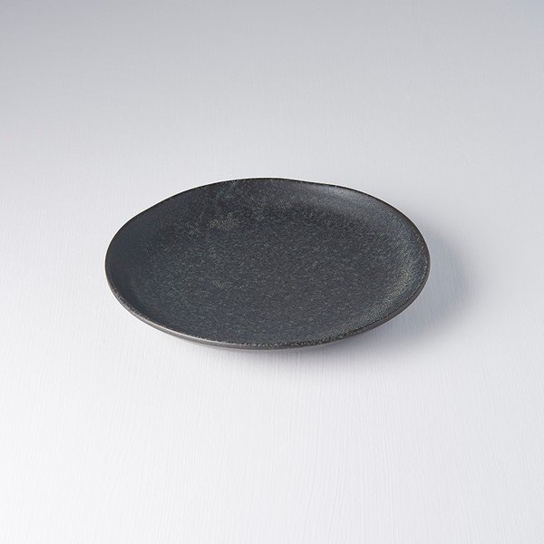 Must keraamiline taldrik, ø 24,5 cm BB - MIJ-image-1
