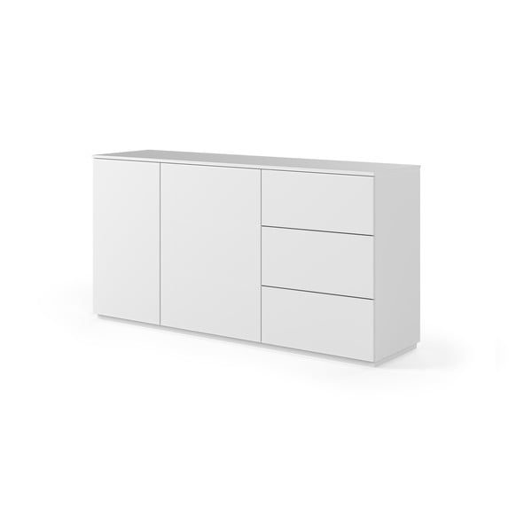Valge madal kapp 160x84 cm Join - TemaHome-image-2