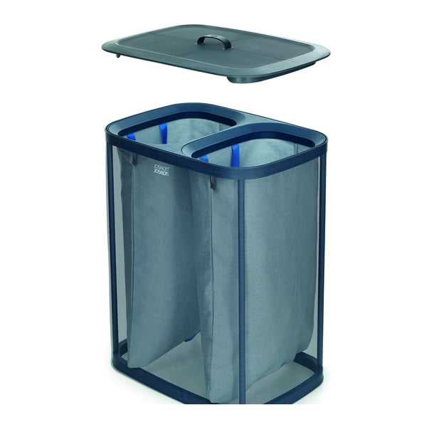 Antratsiitne tekstiilist-plastikust pesukorv Tota – Joseph Joseph-image-2